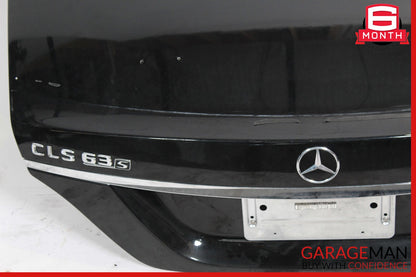 12-18 Mercedes W218 CLS63 AMG Rear Trunk Lid Deck Shell Panel OEM