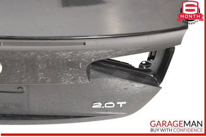 12-16 Audi S4 A4 Trunk Lid Shell Black OEM