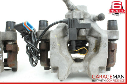 08-14 Mercedes W204 C250 Rear Left & Right Side Brake Caliper Calipers Set of 2