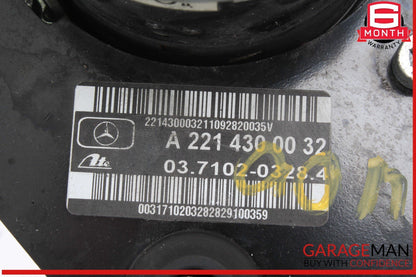 10-13 Mercedes W221 S400 Hybrid Electric Vacuum Pump 2214300032 OEM