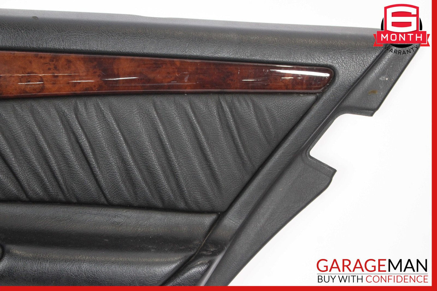 98-00 Mercedes W202 C230 Rear Right Side Interior Door Panel Black OEM