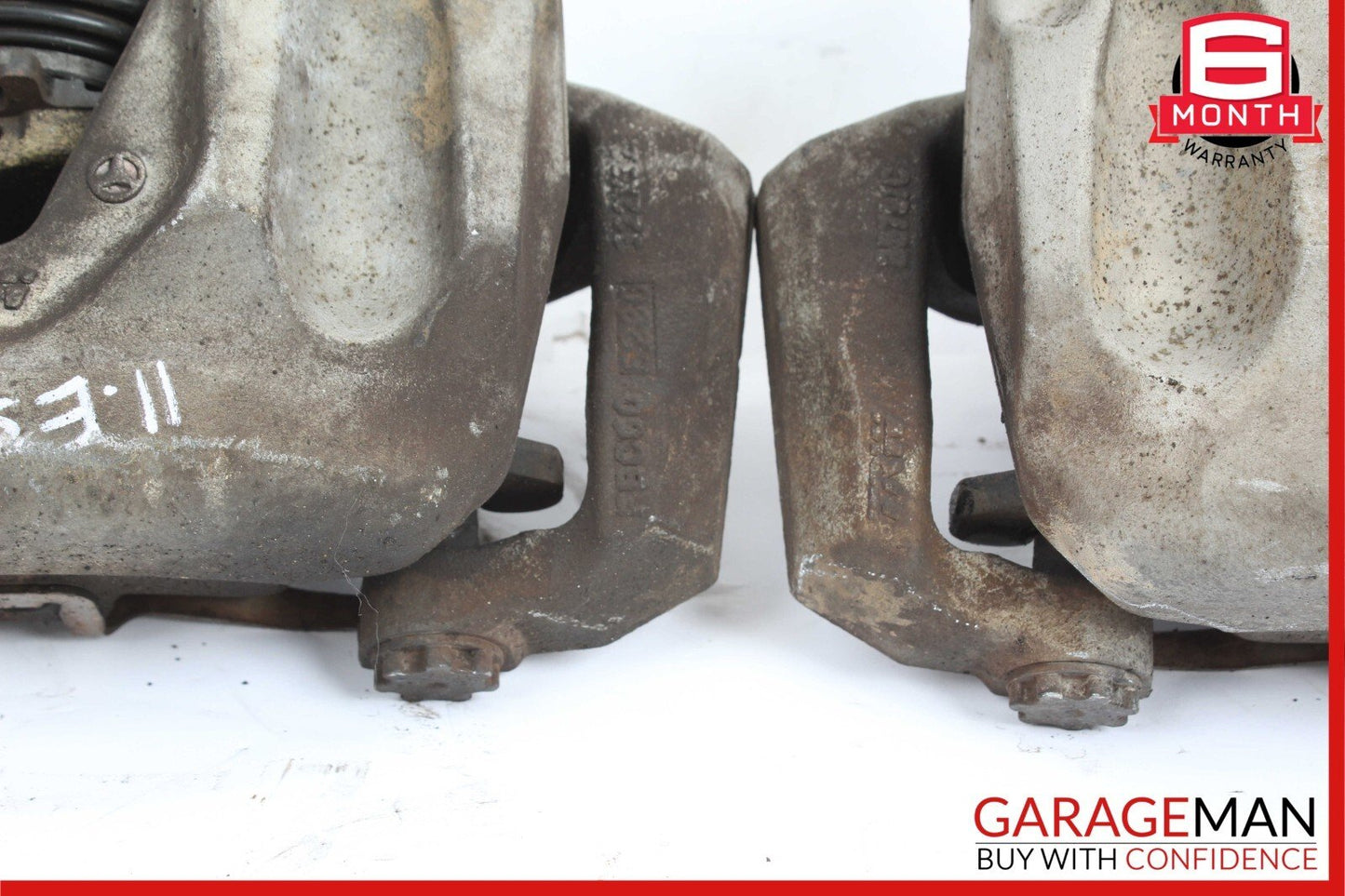 10-18 Mercedes W212 E350 E400 Front Left & Right Brake Caliper Calipers Set OEM