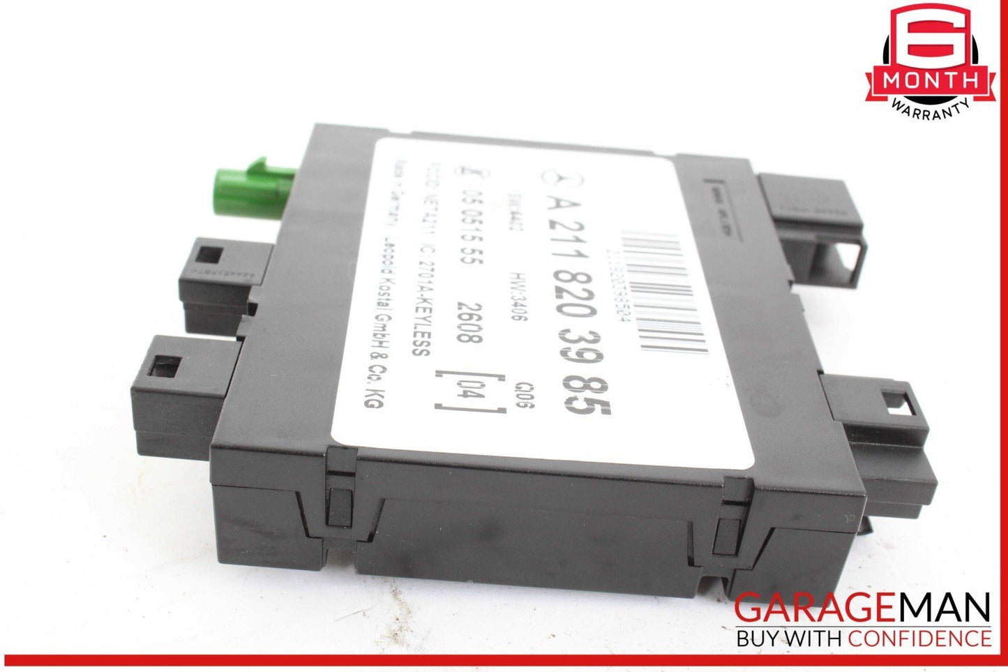 03-11 Mercedes W211 E550 Keyless Go Entry Control Module 2118203985 OEM
