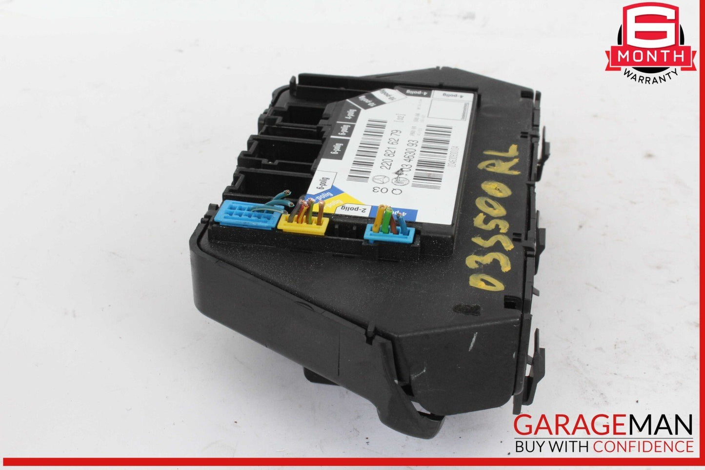 00-06 Mercedes W220 S500 Rear Left Driver Side Seat Control Module Unit OEM