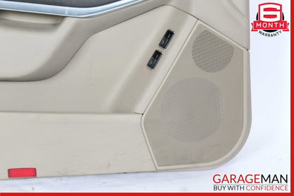 13-16 Mercedes X166 GL350 GL450 Front Left Side Interior Door Panel Assy Beige
