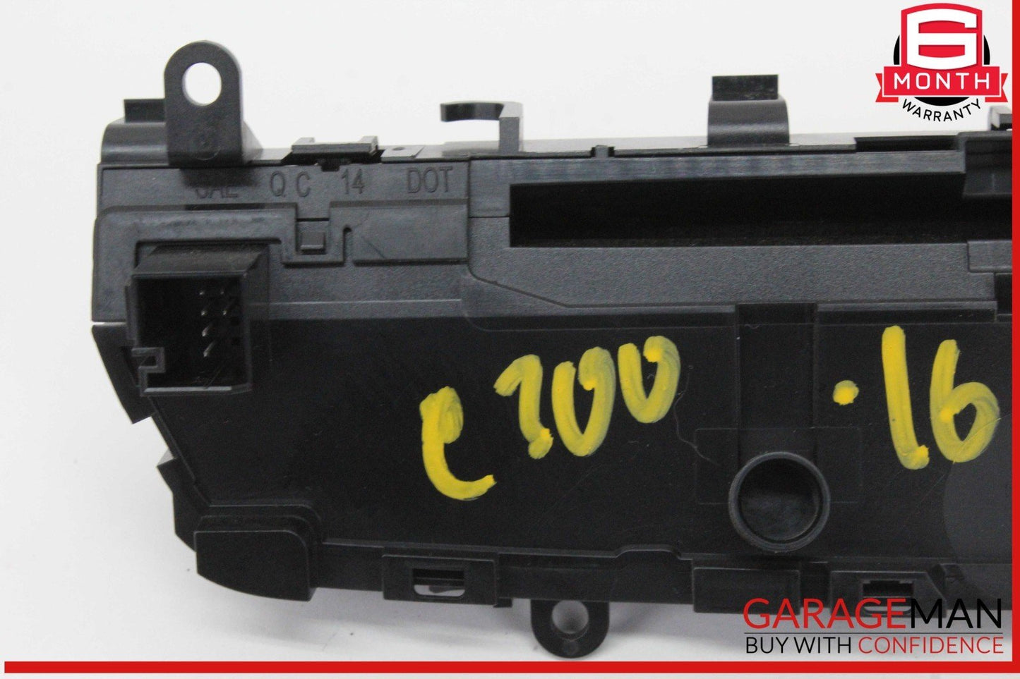 15-19 Mercedes W205 C300 C400 Media Center Dashboard Hazard Control Switch OEM