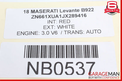 17-20 MASERATI LEVANTE DASHBOARD LEFT SIDE AC AIR VENT GRILLE 6700492830