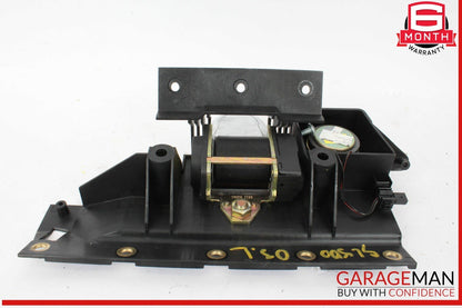 03-08 Mercedes R230 SL500 Rear Left Seat Belt Retractor Luggage w/ Speaker OEM