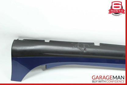 14-17 Maserati Ghibli Left Driver Side Rocker Skirt Molding Moulding Panel Blue