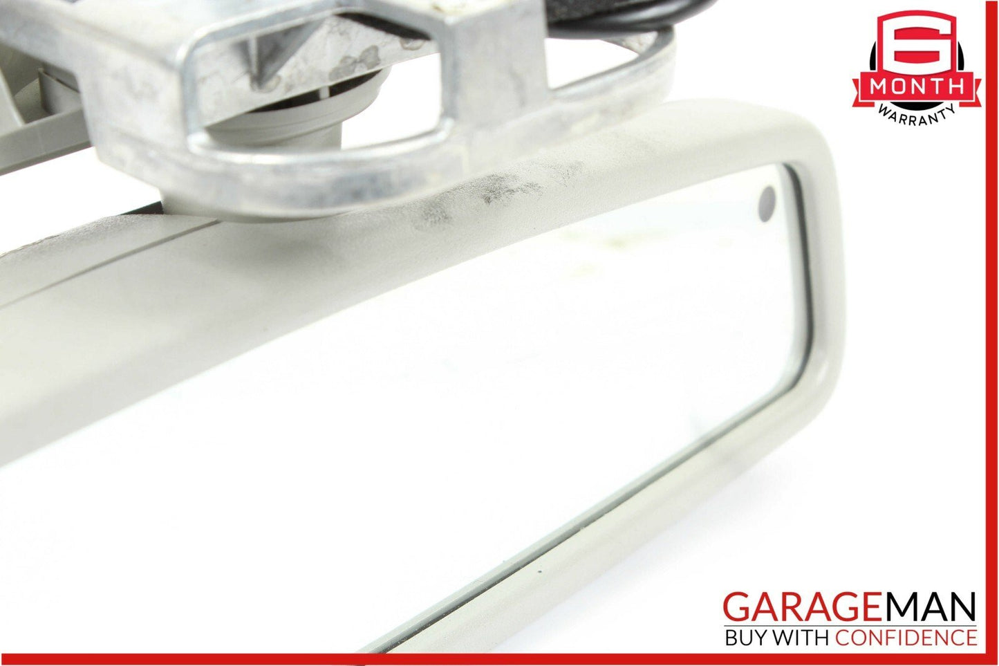 07-09 Mercedes W221 S550 Interior Top Upper Rear View Mirror Gray