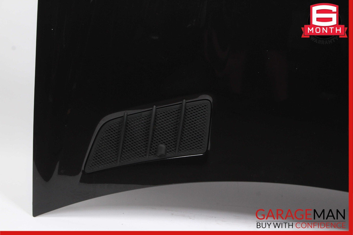 07-12 Mercedes X164 GL450 Front Hood Bonnet Panel Grille Assembly Obsidian Black