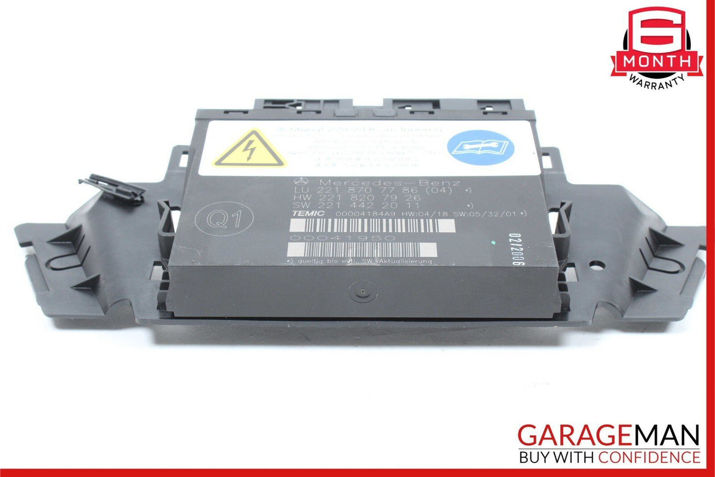07-10 Mercedes W221 S550 CL550 Front Left or Right Seat Contour Control Module