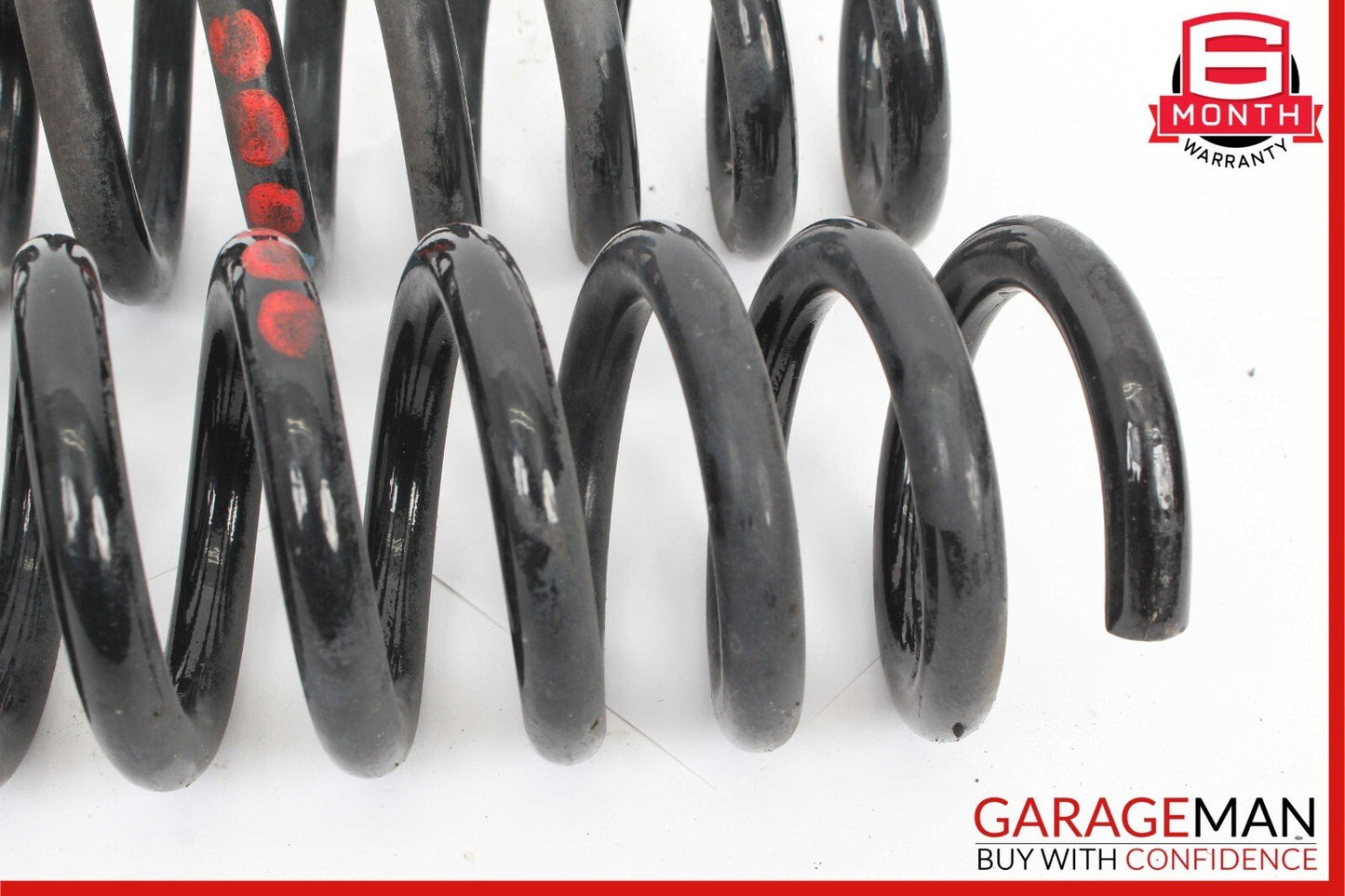 03-09 Mercedes W209 CLK500 Rear Left & Right Shock Absorber Coil Spring Set OEM