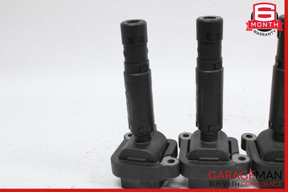 02-05 Mercedes W203 C230 Engine Ignition Coil Set of 4 Pc OEM