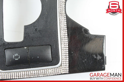 10-13 Mercedes W212 E350 E550 E250 Center Console Switch Trim Cover Bezel Wood