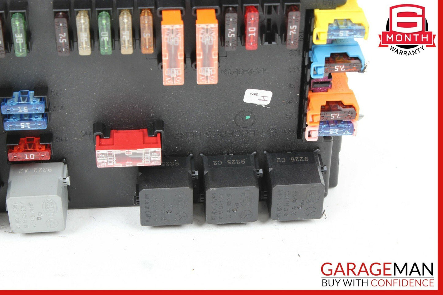 10-13 Mercedes W221 S400 S550 S600 Rear Sam Fuse Relay Box Control Module OEM