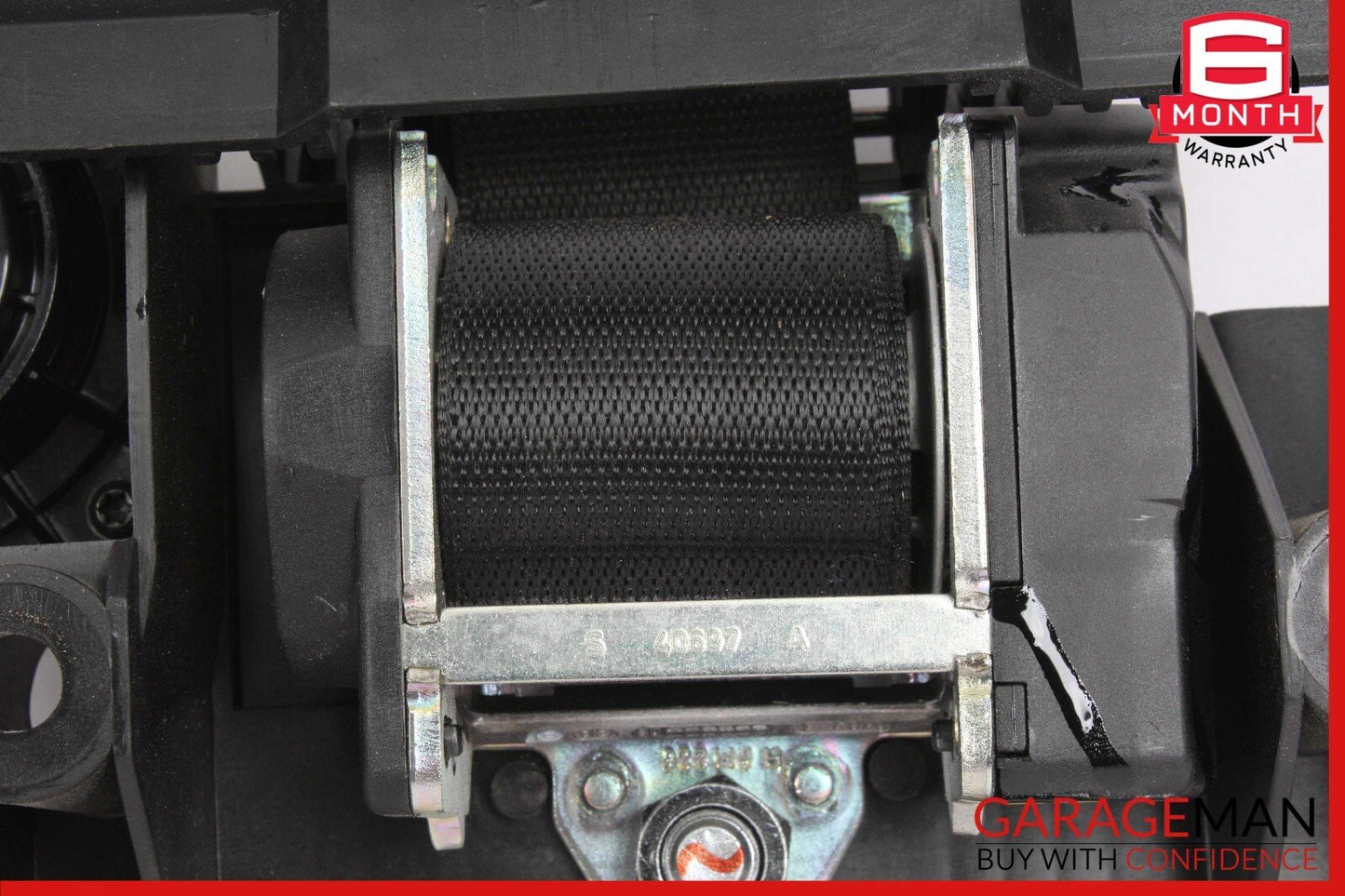09-12 Mercedes R230 SL550 Rear Right Seat Belt Retractor Luggage w/Speaker OEM