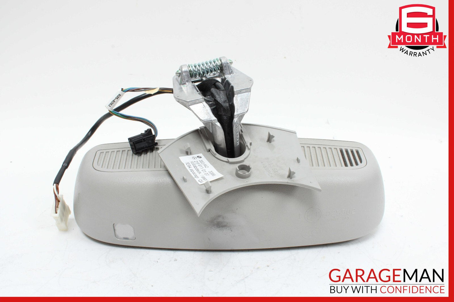 06-11 Mercedes W219 CLS550 CLS500 CLS63 AMG Interior Rear View Mirror Gray OEM