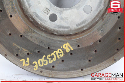 18-20 Mercedes X253 GLC350e Front Left and Right Side Brake Disc Rotor Set of 2