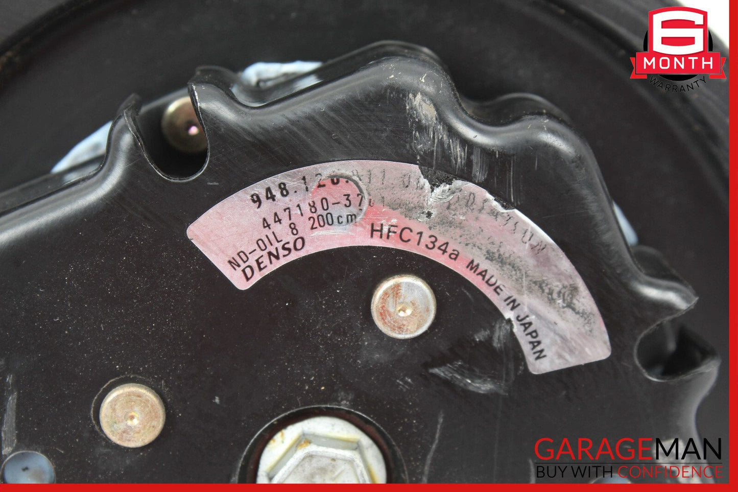03-06 Porsche Cayenne 955 AC A/C Air Conditioner Compressor Pump OEM