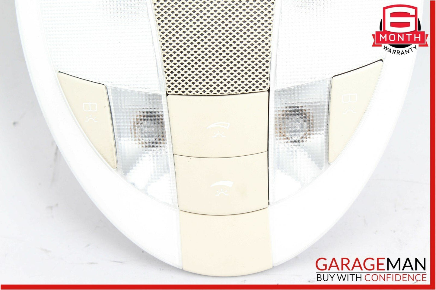 03-11 Mercedes W211 E320 CLS350 Rear Overhead Top Upper Dome Light Lamp Beige