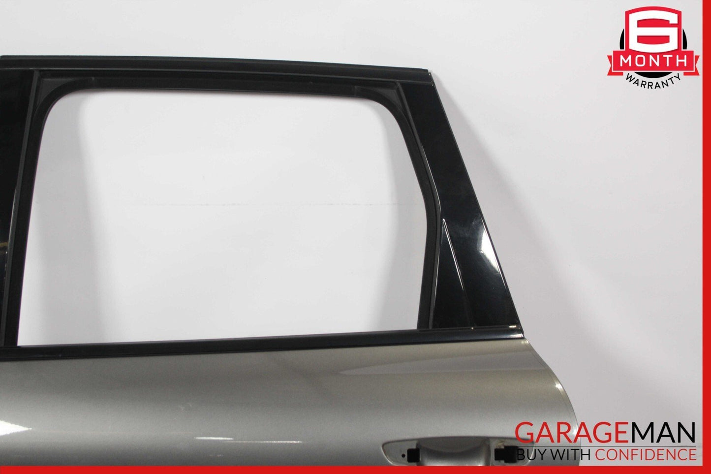 11-17 Porsche Cayenne 958 Rear Left Side Exterior Door Shell Panel Meteor Grey