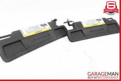 12-20 Mercedes R172 SLK350 Right & Left Side Sun Visor Shade Cover Sunvisor Set