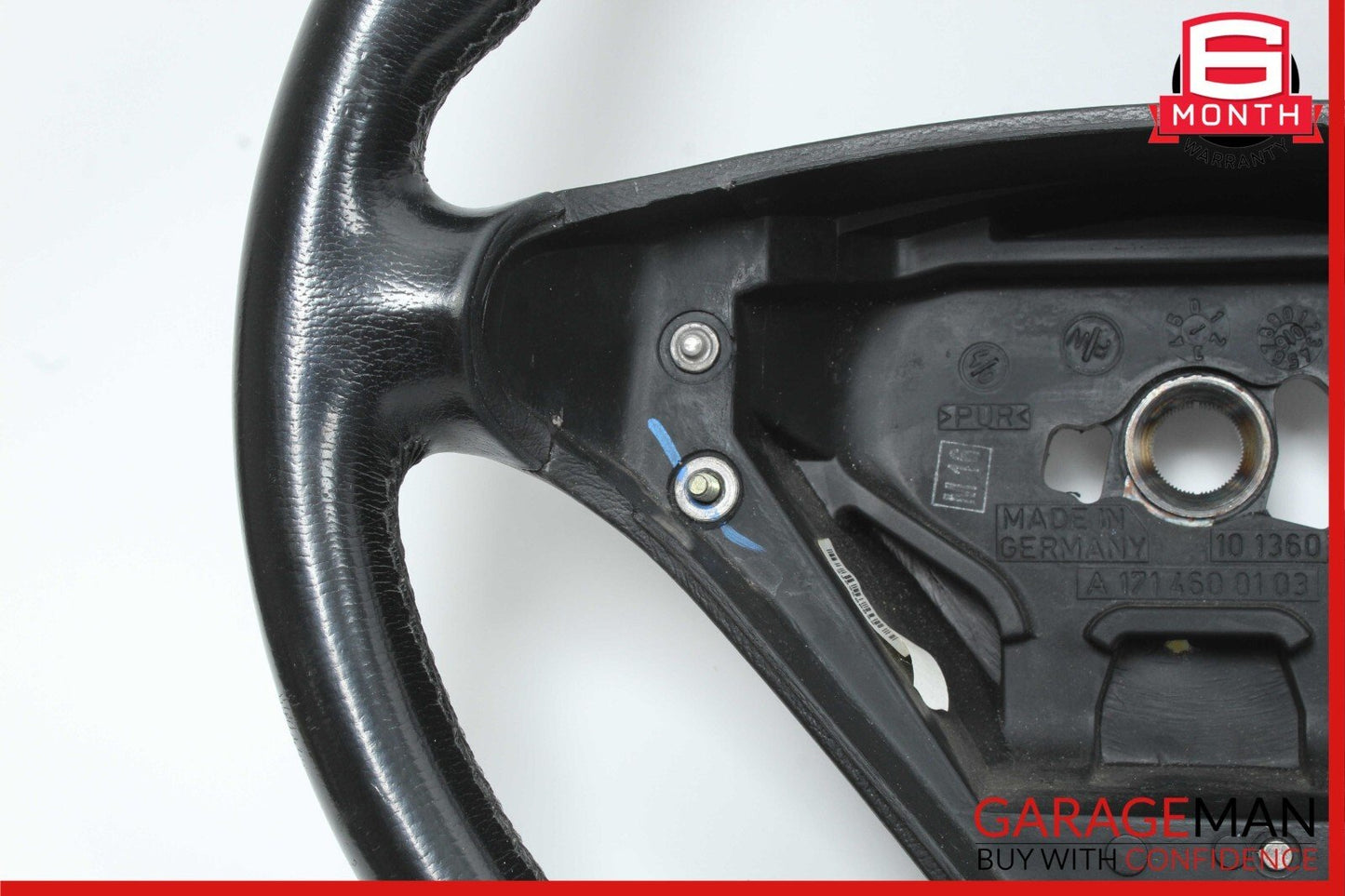 05-08 Mercedes R171 SLK280 SLK350 C230 Sport Steering Wheel Black OEM