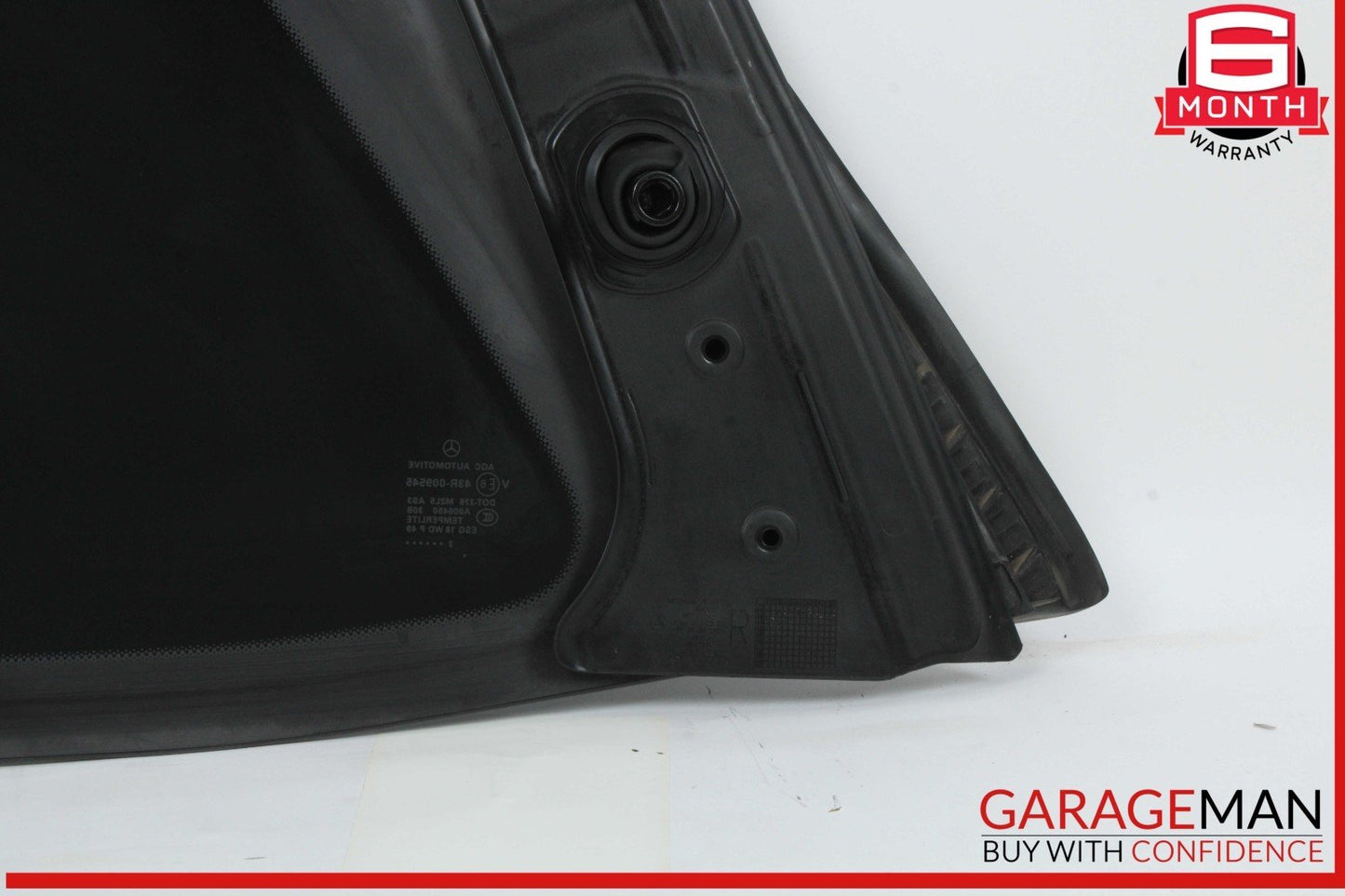 13-19 Mercedes X166 GL450 GLS550 Rear Right Side Quarter Window Glass Trim Assy