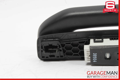 15-20 Mercedes W205 C300 Rear Left Side Roof Grab Handle w/ Lamp Black