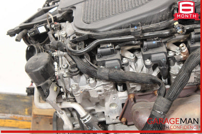 12-16 Mercedes W204 C350 3.5L V6 RWD Engine Motor Block Assembly OEM