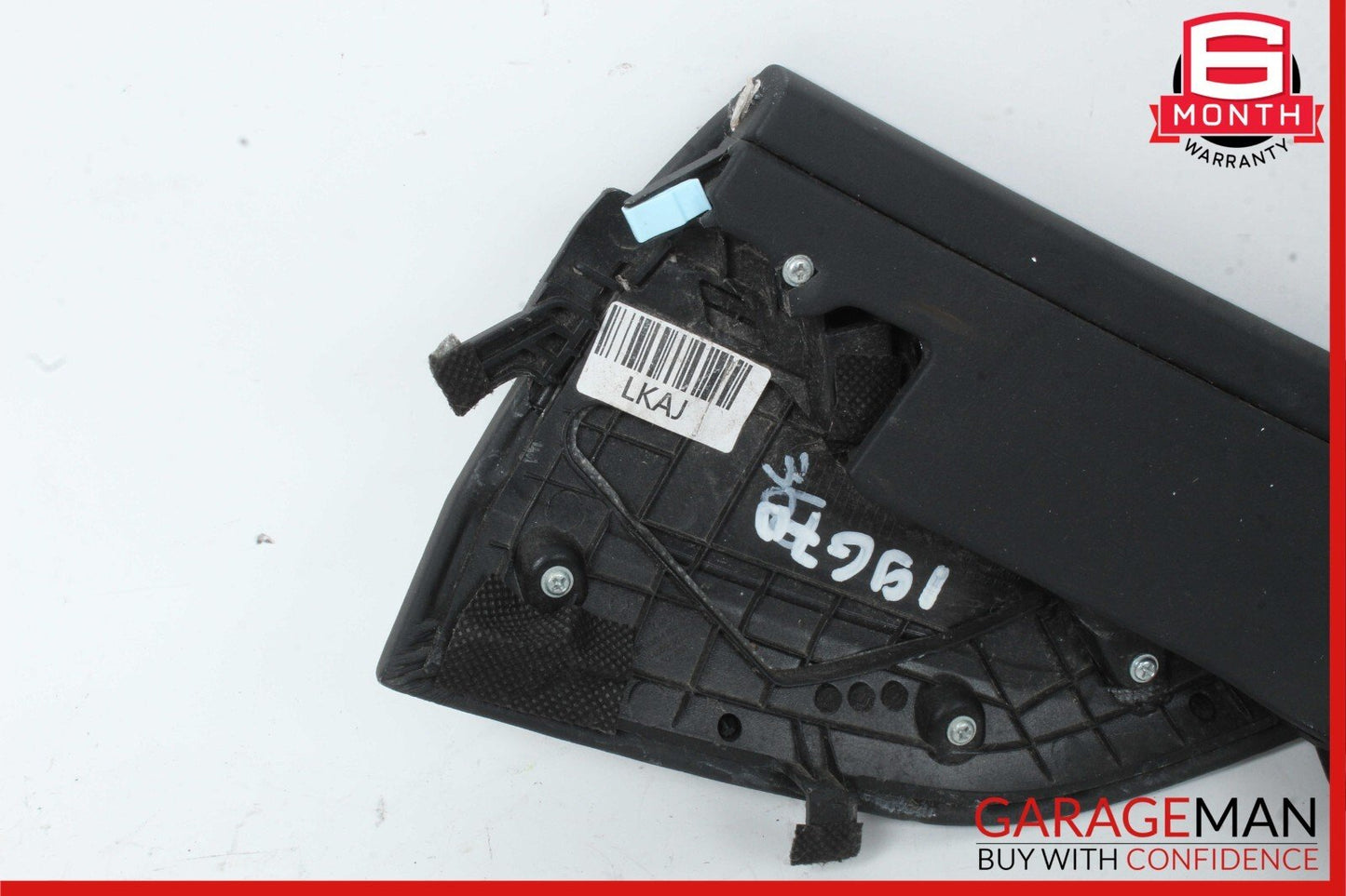 19-21 Genesis G70 Center Console Right Side Trim Panel Cover Black Leather OEM