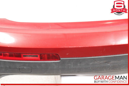 07-09 Audi Q7 Rear Bumper Cover Assembly Red OEM
