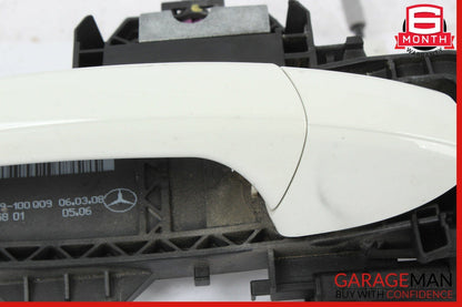 08-11 Mercedes W204 C300 Front Right Exterior Door Handle w/ Door Actuator OEM