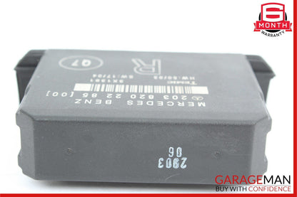 01-07 Mercedes W203 C230 Kompressor Rear Right Side Door Control Module OEM