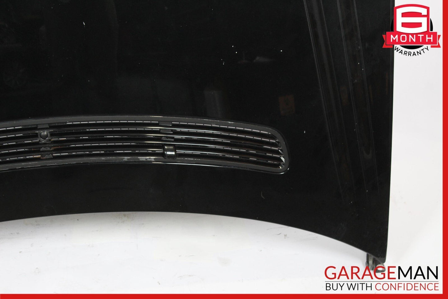 03-09 Mercedes W211 E55 AMG E350 Front Hood Panel Bonnet Cover Black OEM