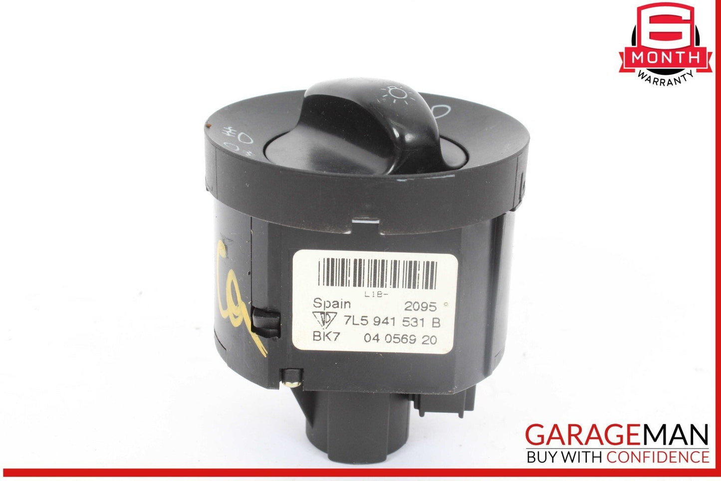 03-10 Porsche Cayenne 955 957 Headlight Head Light Control Switch 7L5941531B
