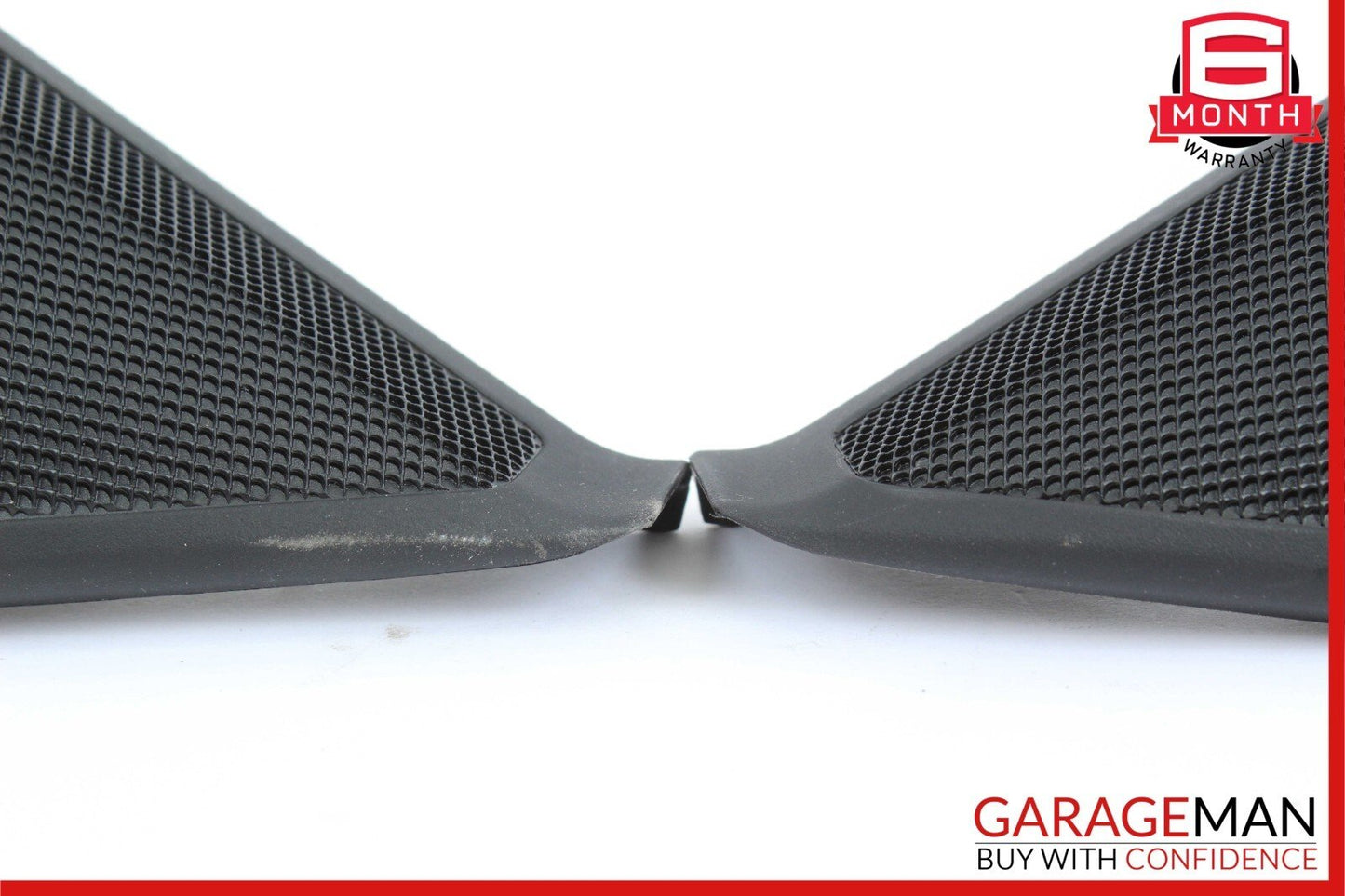 08-14 Mercedes W204 C250 Front Left & Right Door Panel Tweeter Speaker Cover Set