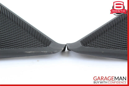 08-14 Mercedes W204 C250 Front Left & Right Door Panel Tweeter Speaker Cover Set