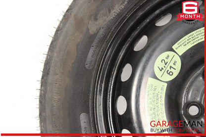 08-14 Mercedes W204 C250 C300 Emergency Spare Tire Donut Wheel Rim 125 90 16"