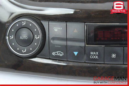 06-11 Mercedes W219 CLS500 Center Dash Climate Control Trim Bezel Panel Assembly