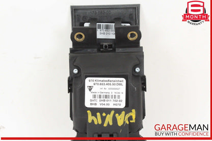 10-16 Porsche Panamera 970 E-Hybrid Rear Heated Seat Lock Control Panel Switch