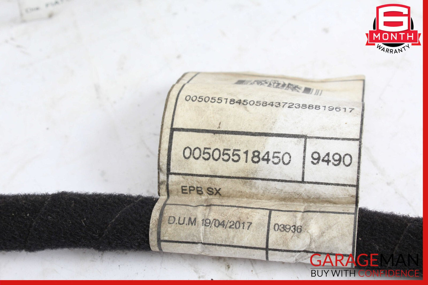 17-23 Alfa Romeo Stelvio Rear Left Brake Caliper Wire Harness OEM