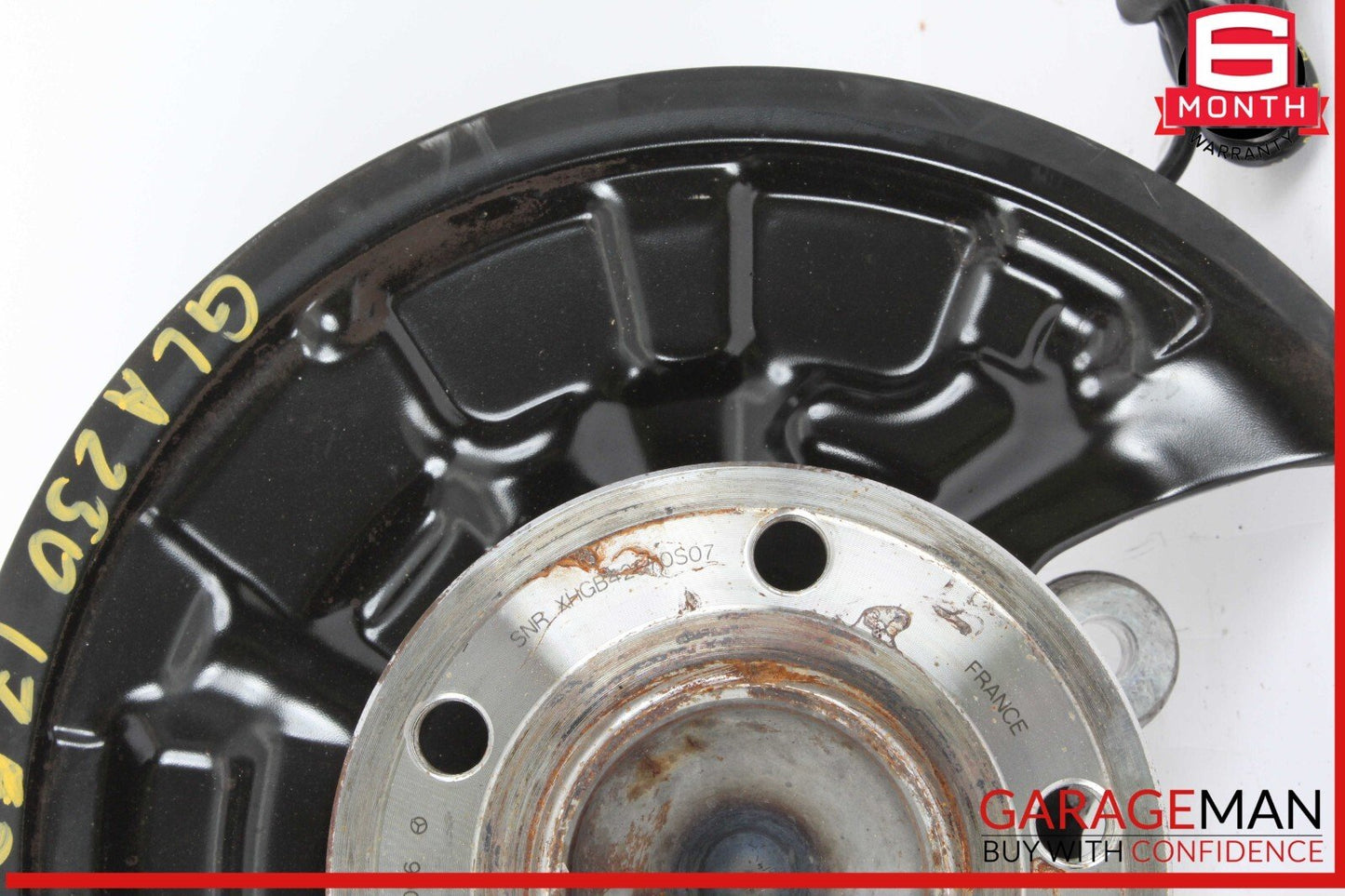 14-20 Mercedes X156 GLA250 Rear Left Side Spindle Knuckle Hub Bearing OEM