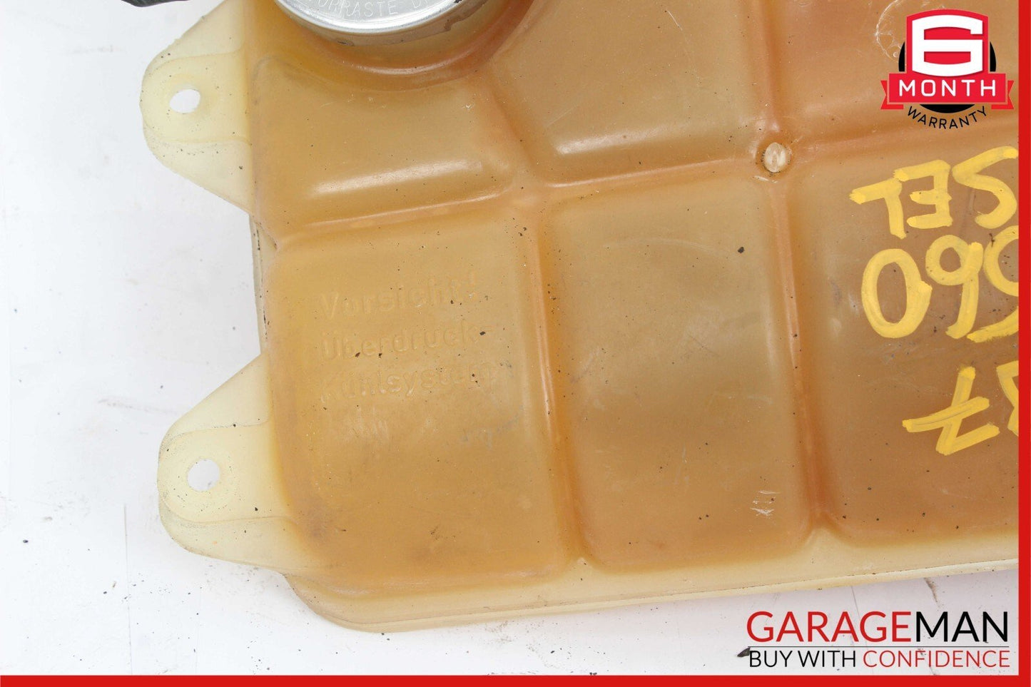 86-91 Mercedes W126 560SEL 420SEL Coolant Overflow Reservoir Expansion Tank OEM