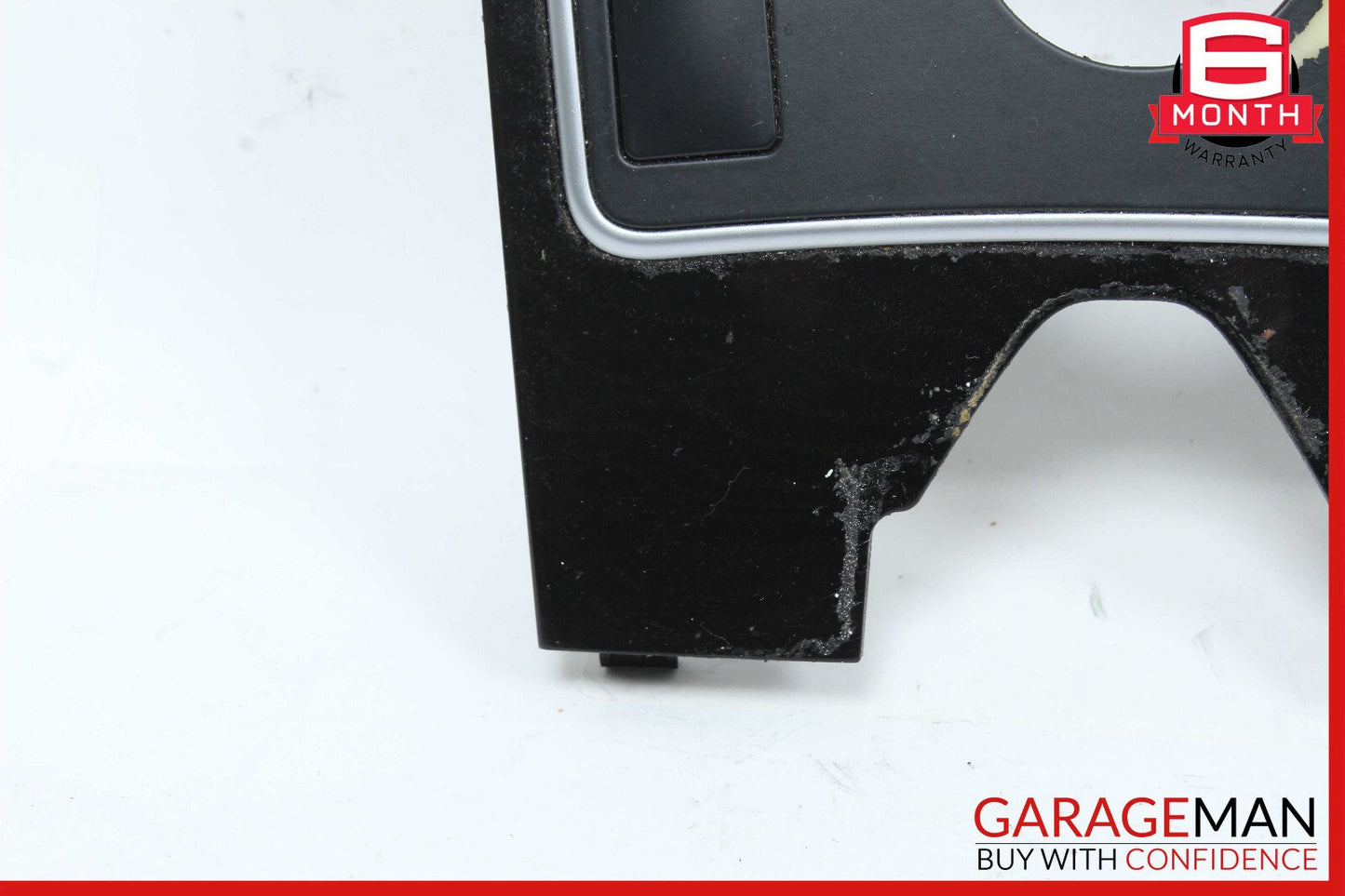 10-13 Mercedes W212 E350 E550 Center Console Switch Trim Cover Bezel Black OEM
