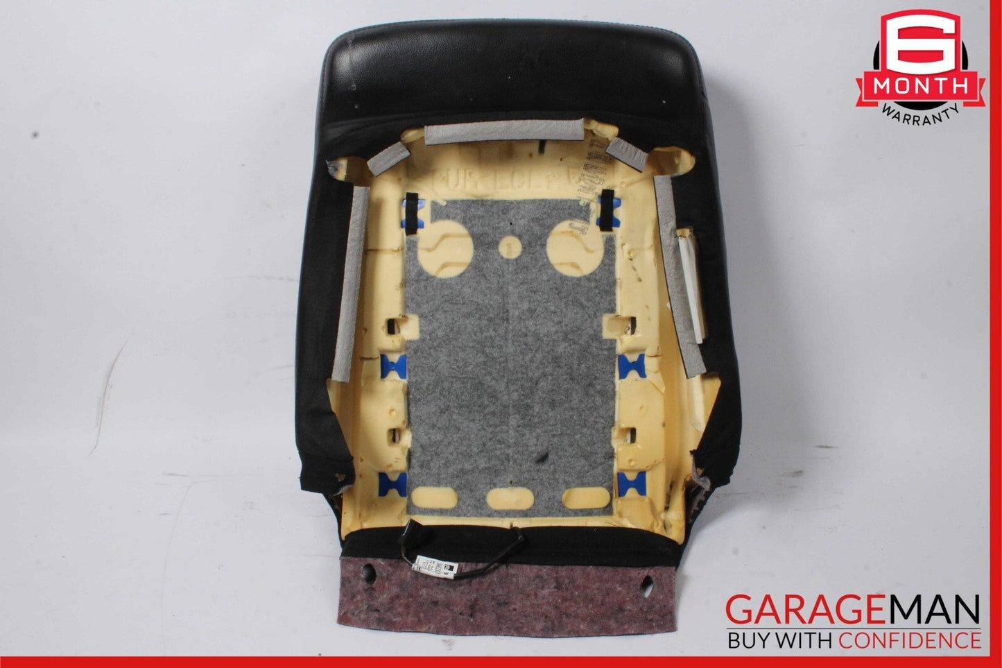 06-08 Mercedes W164 ML320 Front Right Passenger Top Upper Seat Cushion Black