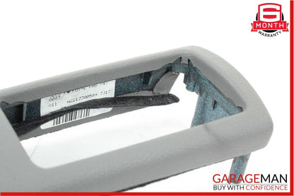07-09 Mercedes W221 S550 Rear Left Window Regulator Control Trim Bezel Grey OEM