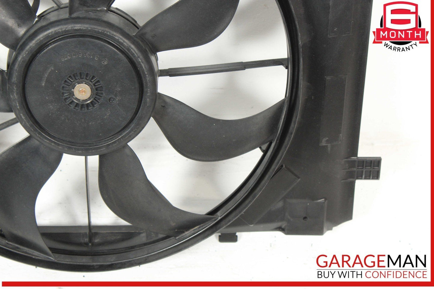 12-20 Mercedes W117 CLA250 SLK250 Engine Radiator Cooling Fan Motor Shroud Assy