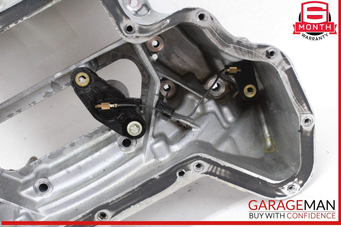 05-11 Mercedes W212 E350 Engine Upper Oil Sump Baffle Pan 2720142102 OEM